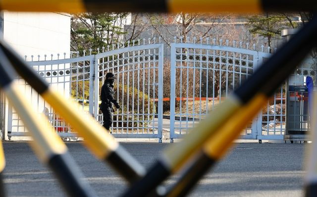 경기도 과천 소재 국군방첩사령부 앞 사진연합뉴스