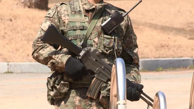 K-2 소총을 든 군인 사진연합뉴스