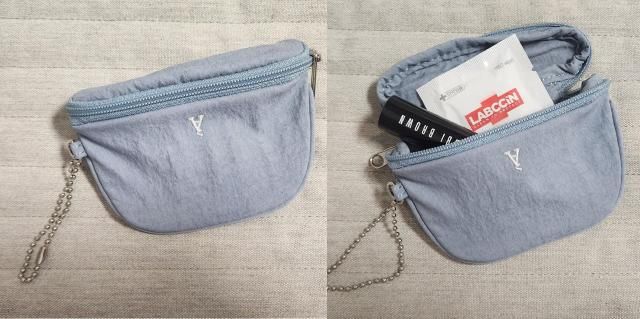 아비에무아&nbsp;뚜또 미니 루즈 파우치 키링 미니멀한 디자인에 A 로고 자수가 특징이다 사진조현미 기자 hmchoajunewscom