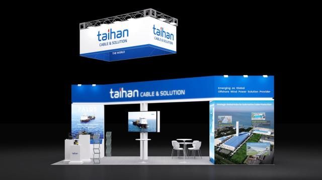 대한전선 GOW 2025 전시 부스 사진대한전선