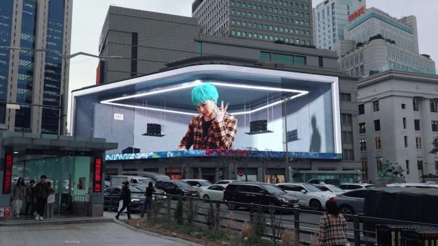 신세계백화점의 지드래곤 협업 시보 영상 사진신세계백화점