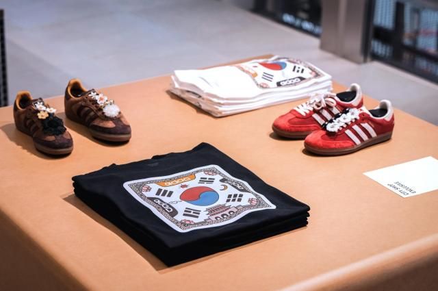 서울 중구 아디다스 오리지널스 명동 스토어 2층 모습 사진아디다스코리아
