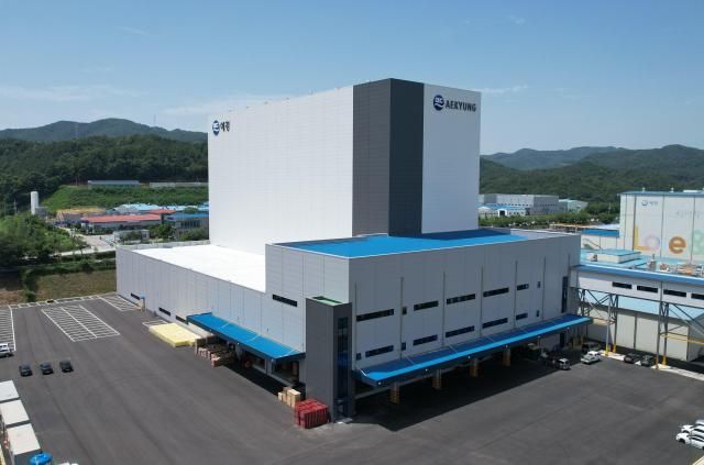 충남 청양군 애경 청양공장 내 애경 중앙물류센터 모습 사진애경산업