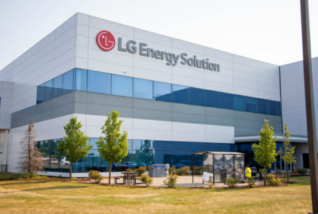 LG에너지솔루션 미시간 홀랜드 공장 전경 사진LG엔솔
