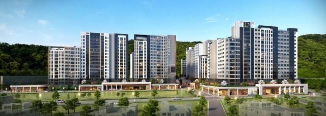 석수역세권 모아타운 1 2 3구역 가로주택정비사업 투시도 사진동부건설