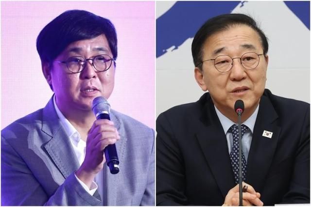 문체부 장관 최휘영왼쪽·국토부 장관 김윤덕 후보자 사진연합뉴스 