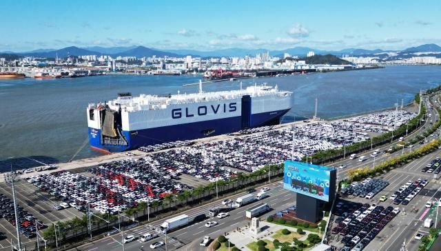 현대차 울산공장 수출선적부두 사진연합뉴스