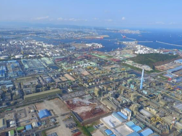 고려아연 온산제련소사진고려아연 