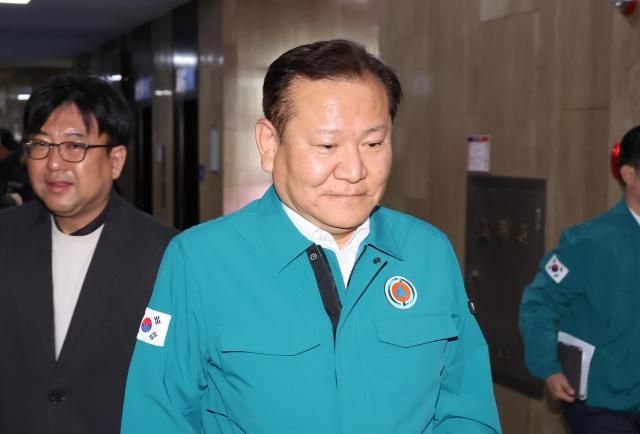 이상민 전 행정안전부장관 사진연합뉴스