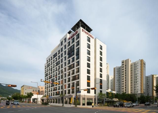 위례 심포니아 단지 전경 사진한미글로벌