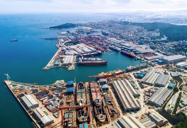 HD현대중공업 조선소 전경 사진HD한국조선해양 