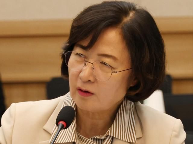 국회 국방위원회 소속 추미애 더불어민주당 의원 모습 사진연합뉴스