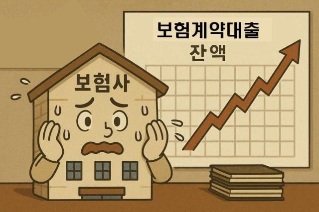 보험계약대출 잔액 참고 이미지 사진 챗GPT