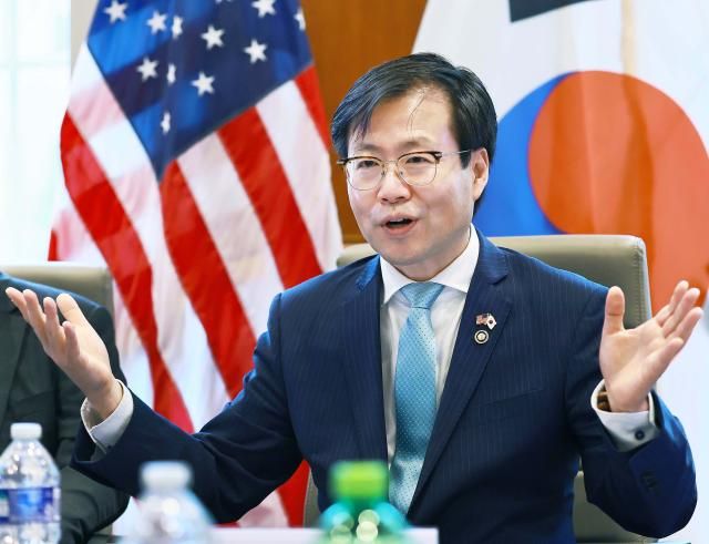 여한구 산업통상자원부 통상교섭본부장 사진산업통상자원부