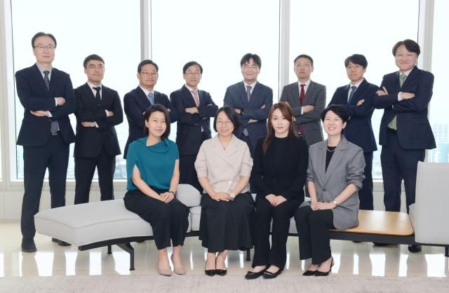 태평양의 정보보호 전략컨설팅팀 윗줄 왼쪽부터 시계방향으로김남수 전문위원 여돈구 전문위원 허성욱 고문 서정호 고문 윤주호 변호사 임세영 변호사 박영주 변호사 한준성 고문 상지영 변호사 김현정 변호사 김지이나 변호사 이수화 변호사 사진법무법인 태평양