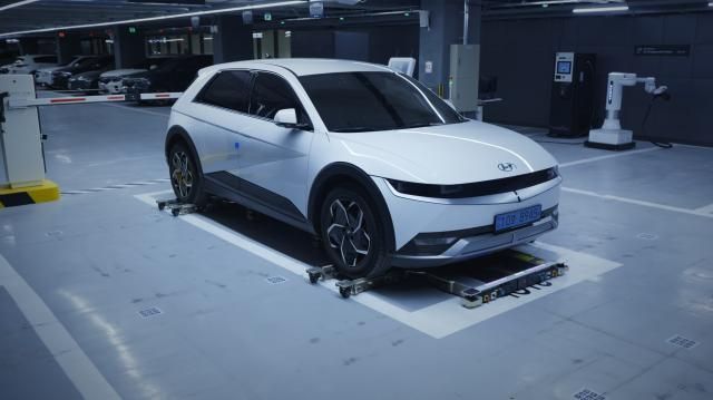 현대자동차그룹 주차로봇 사진현대차