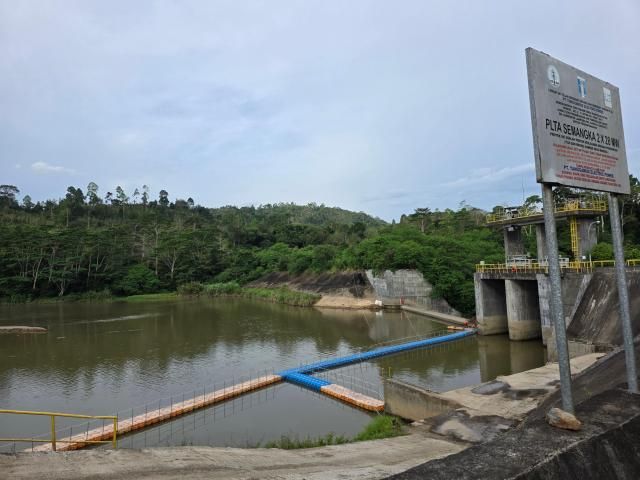 인도네시아 람풍의 땅가무스 수력발전소 사진김유진 기자