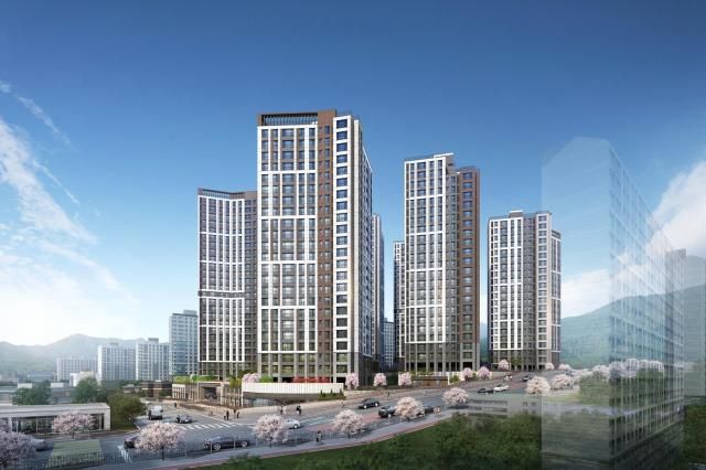 트리븐 창원 투시도 사진두산에너빌리티