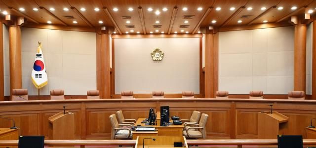 서울 종로구 헌법재판소 대심판정 사진사진공동취재단