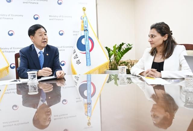 구윤철 부총리 겸 기획재정부 장관이 8월 8일 오후 서울 종로구 정부서울청사에서 