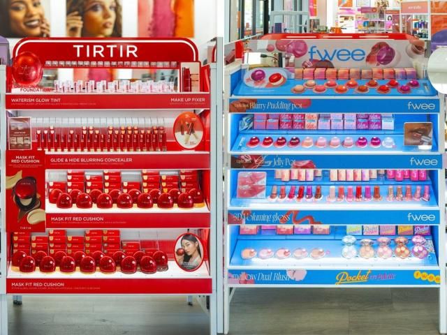 미국 얼타 뷰티 매장 티르티르·퓌 매대 사진한성USA