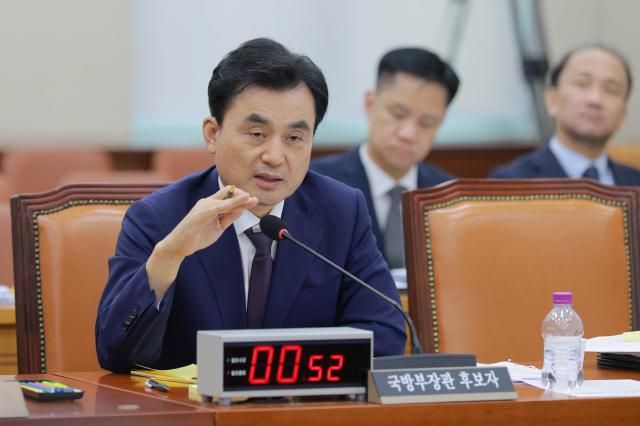 안규백 국방부 장관 사진유대길 기자 dbeorlf123ajunewscom