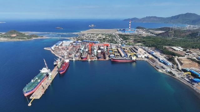 HD현대베트남조선 야드 전경 사진HD현대