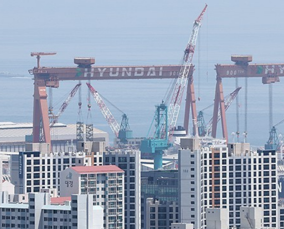 HD현대중공업 울산 본사 사진HD현대중공업