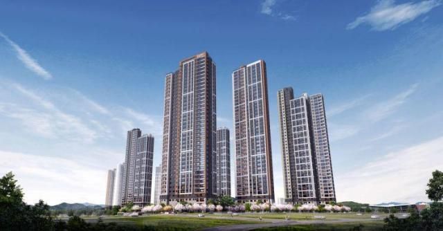 원주역 우미린 더 스텔라 투시도 사진우미건설