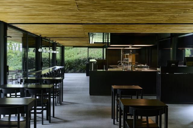 제주 서귀포시 오설록 티뮤지엄 말차 누들바 내부 모습 사진오설록 