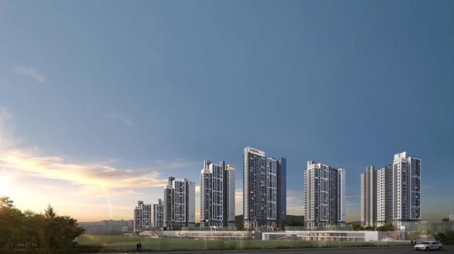 한화 포레나 울산 무거 투시도 사진한화 건설부문