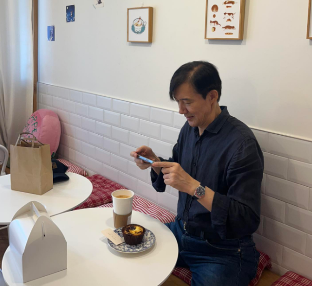 조국 전 조국혁신당 대표 사진조국 전 조국혁신당 대표 SNS