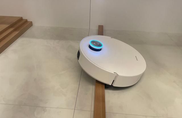 드리미가 21일 공개한 로봇청소기 신제품 매트릭스10 울트라 사진이효정 기자