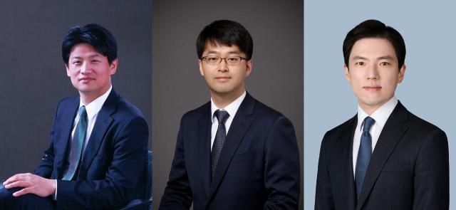 왼쪽부터 정원·조희태·김현근 변호사 사진법무법인 율촌 