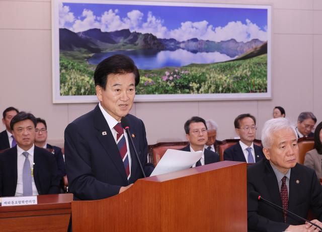 정동영 통일부 장관 사진연합뉴스