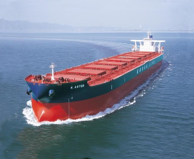 대한해운 벌크선 케이 아스터KASTER호 제공SM그룹