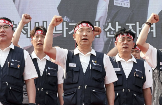 현대차 노조 임단협 출정식 사진연합뉴스