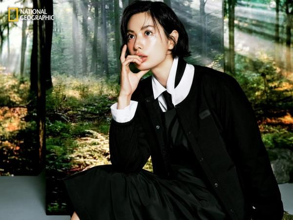 배우 나나 내셔널지오그래픽 어패럴 모델 선정 사진내셔널지오그래픽 어패럴