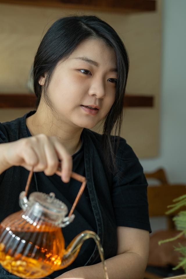 고급 수제 디저트 다식을 만드는 진달래 진가다감 대표 사진소진공