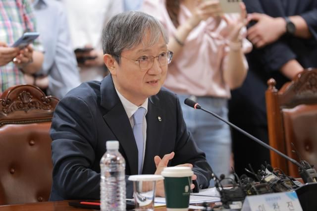 이찬진 신임 금융감독원장이 28일 오후 서울 중구 은행회관에서 열린 은행장 간담회에서 모두발언 하고 있다 20250828사진유대길 기자 dbeorlf123ajunewscom