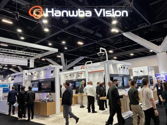 오세아니아 최대 보안 전시에 참가한 한화비전 사진한화비전