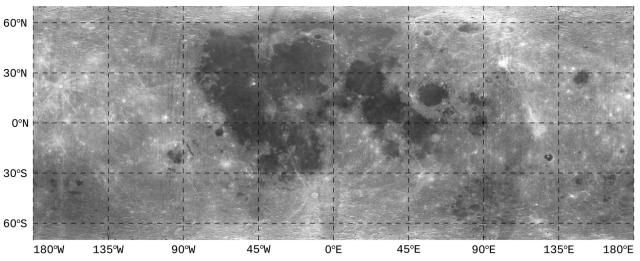 다누리가 광시야 편광 카메라로 작성한 달 전면지도 사진우주항공청 