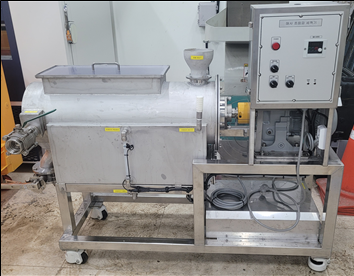 바닷모래 염분세척 초음파 장비 사진한국해양과학진흥원