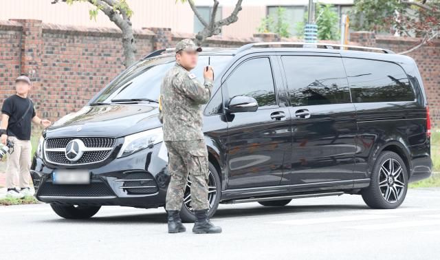 이재용 회장 장남 이지호 씨 입대 사진연합뉴스