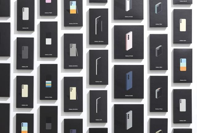 삼성전자가 IDEA 2025에서 금상을 수상한 삼성 모바일 디자인 비주얼 아이덴티티 시스템 사진삼성전자