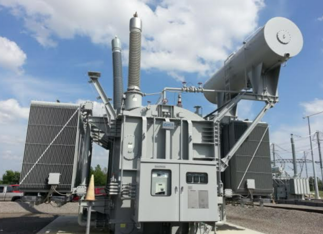 미국 송전망에 설치된 효성중공업 765kV 초고압변압기 사진효성중공업