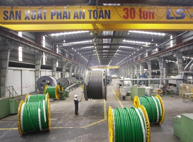 LS에코에너지 베트남 생산법인 LS-VINA 내부 시설 모습 사진LS전선