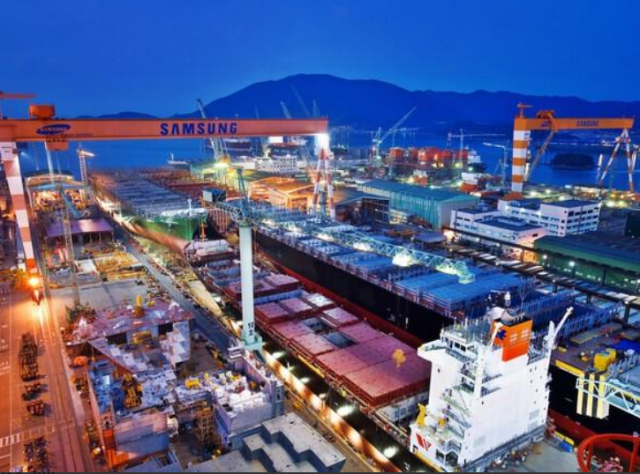 삼성중공업 거제조선소 전경. [사진=삼성중공업] 