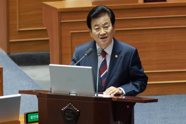 정동영 통일부 장관사진유대길 기자