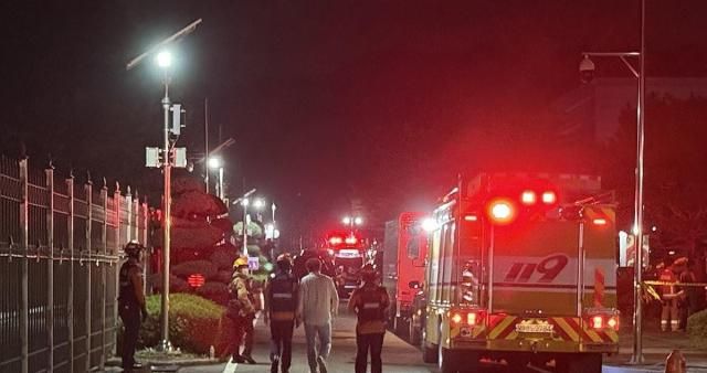 불이 난 국가정보자원관리원 사진연합뉴스